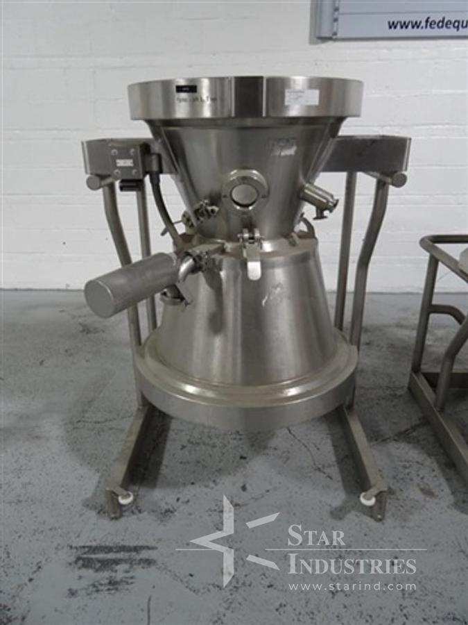 Used Parts for Glatt GPCG-30 Fluid Bed Dryer, serial 7090