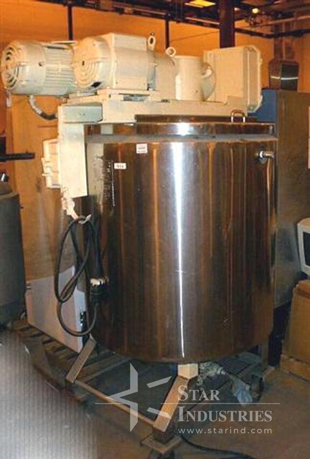 Used Stainless Steel Jacketed Vessel