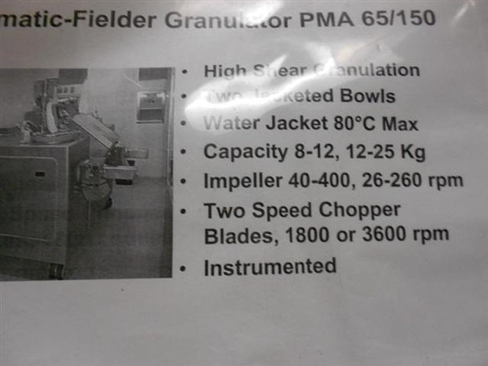 Used Aeromatic-Fielder PMA-65/150 Mixer