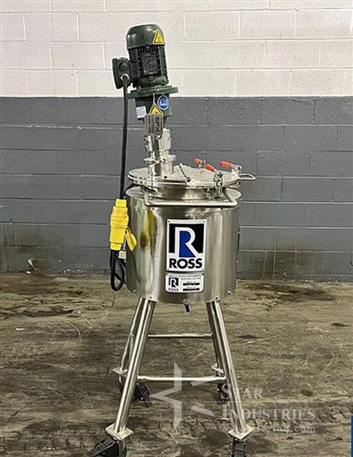 Used 5 gallon Ross mixing kettle, model VSL-5,