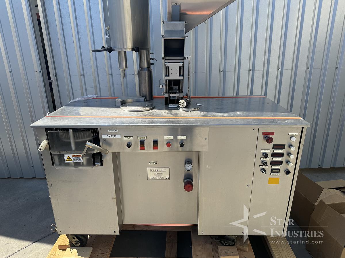 Used Capsugel Model Ultra 8 II Encapsulator