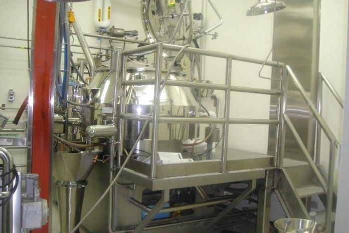 Used Niro Fielder PMA-800 Jacketed Mixer/Granulator