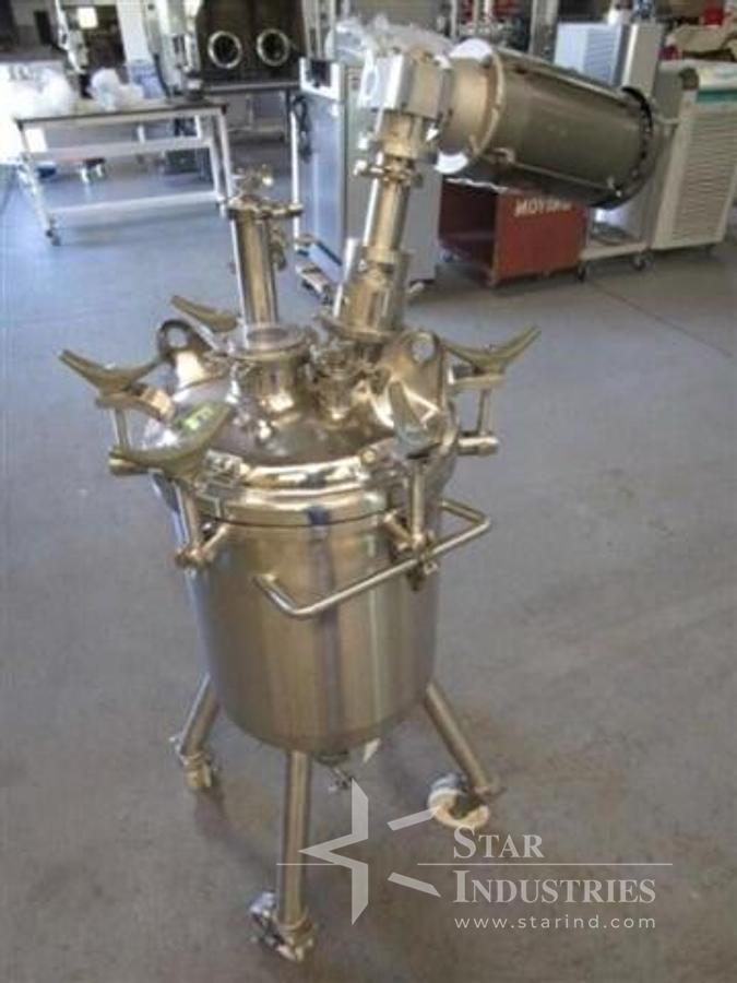 Used 50 liter Precision Pressure Vessal w/ Agitator