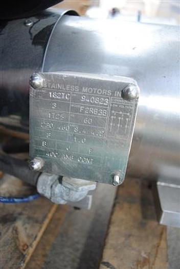 Used 3 HP Stainless Steel Pump