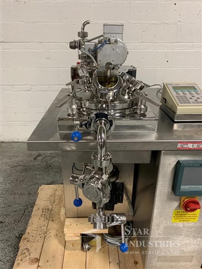Used 5 liter Berents Beco-Mini-Lab Sanitary Homogenizing Mixer