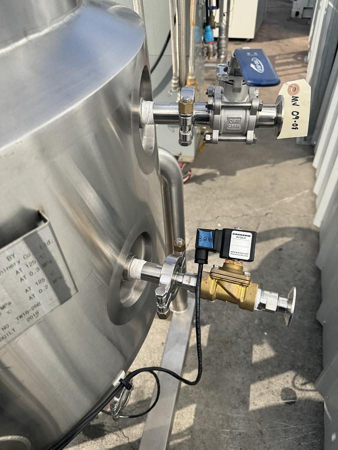 Used Emulsifier Tank 318L