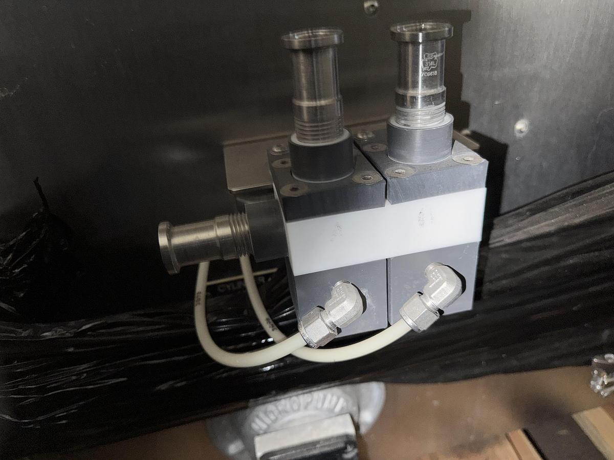 Used Thomas Compulab Coating Pan w/ 36", 24" & 12" Pans