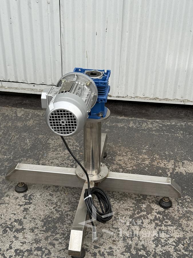 Used 48” Stainless Steel Rotary Accumulation Table