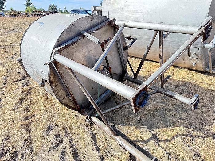 Used Tank, 750 Gallon, Stainless Steel, Jacket, Agitated