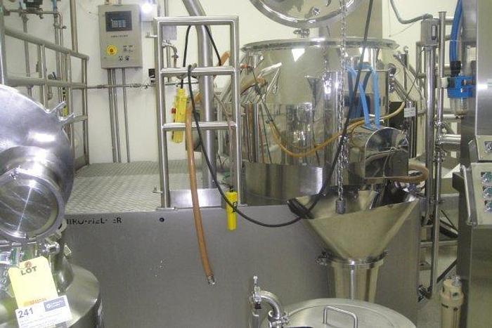 Used Niro Fielder PMA-800 Jacketed Mixer/Granulator