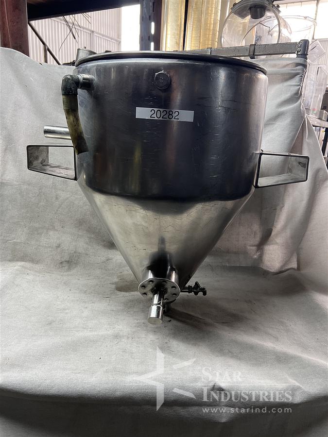 Used Stainless Steel Hopper for Liquid Filling