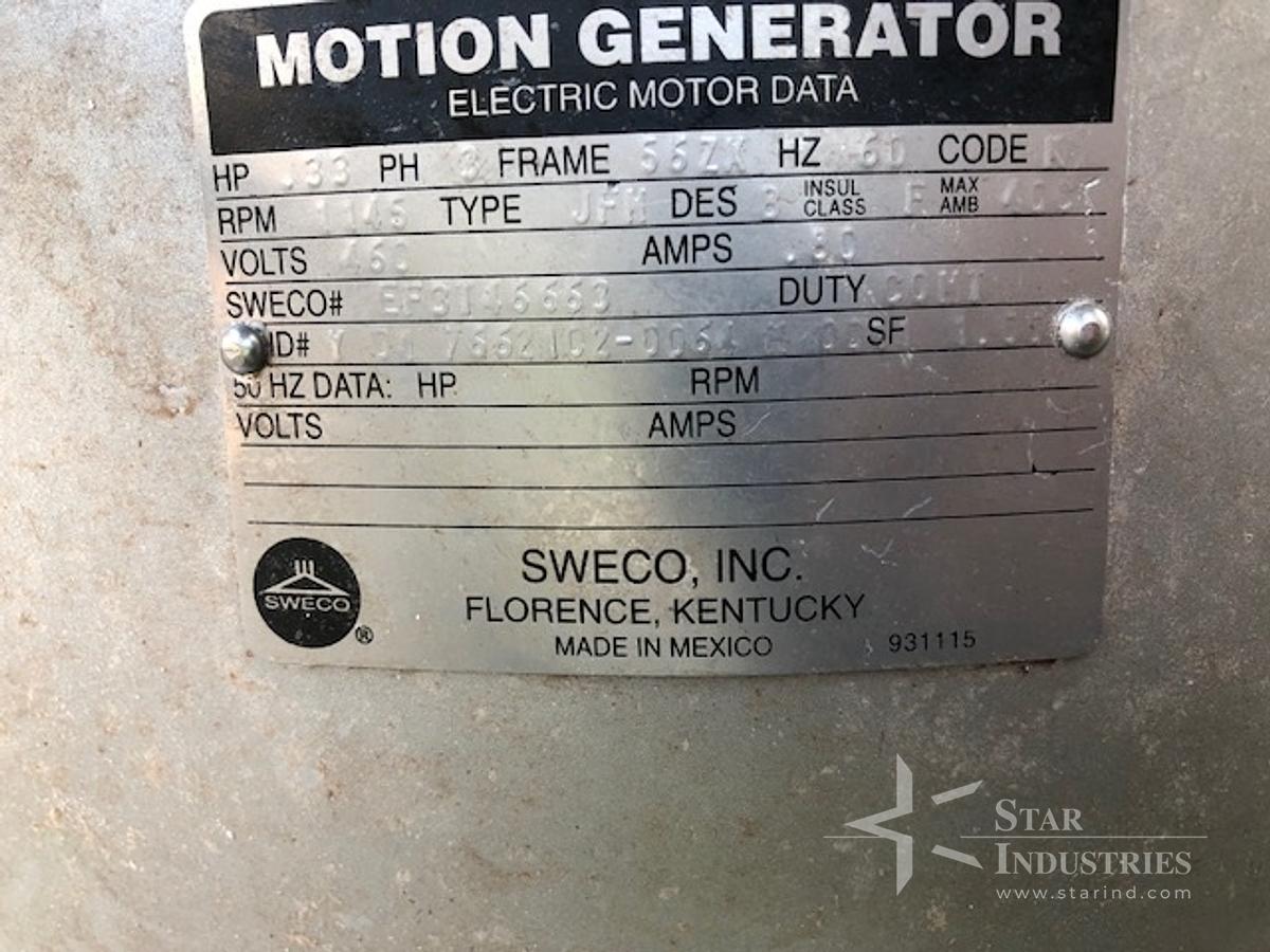 Used 24" Sweco Sifter w/ s.s. Feeder