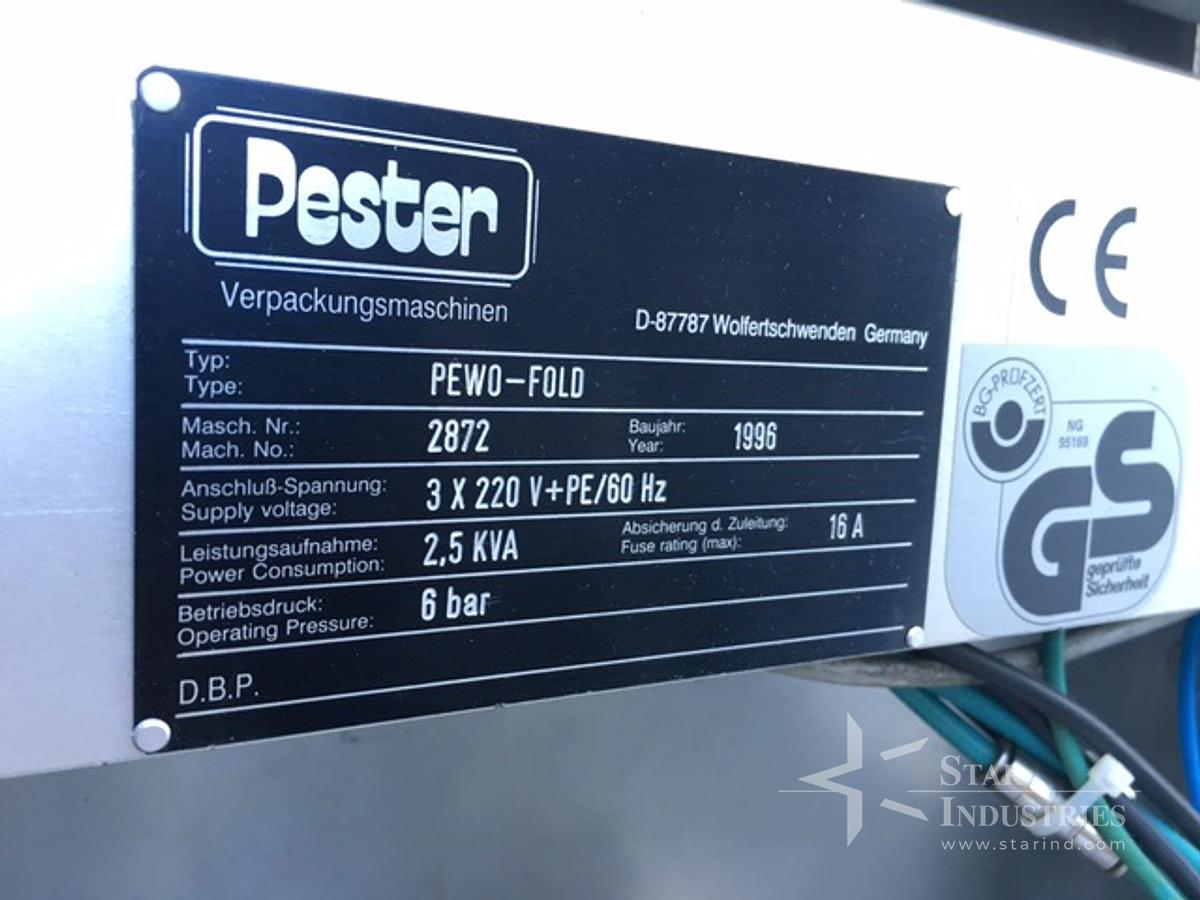 Used Pester Pewo-Fold Overwrapper