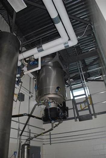 Used 51.2 Sq. Ft. Pfaudler Wiped Film Evaporator