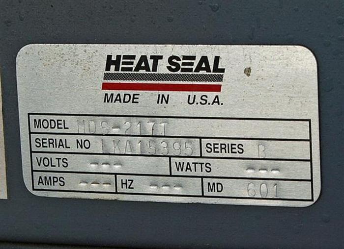 Used Heat Seal Brand L-bar Sealer w/ Heat Tunnel
