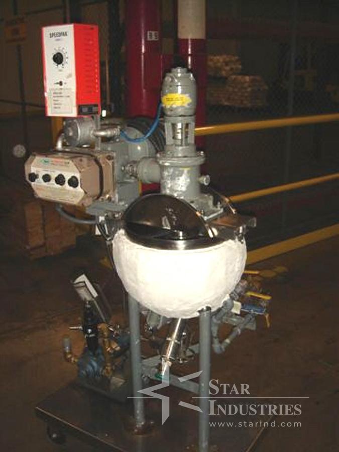 Used 5 gallon Lee DMT5-HOM Jacketed Tank w/ Mixer