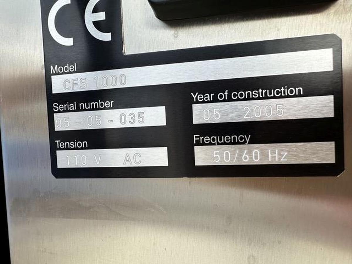 Used Capsugel Capsule filler Model: CFS1000