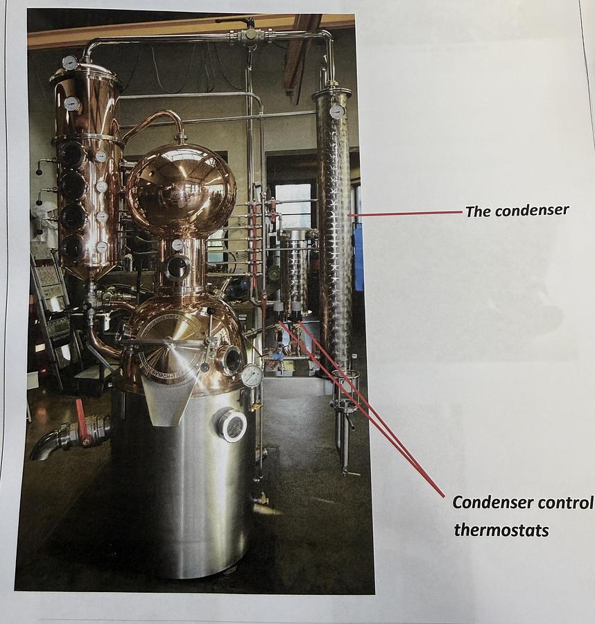 Used 100L Muller Electric Pot / Column Still 