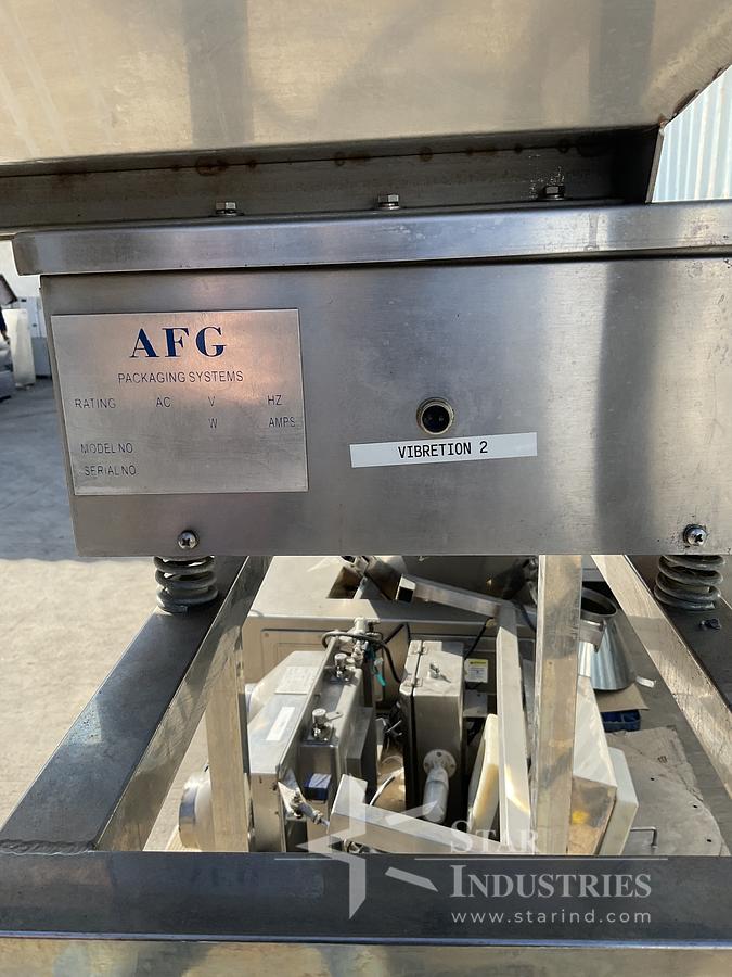 Used AFG Process Systems RBM-8 Bag Filler And Sealer With Overhead Scale