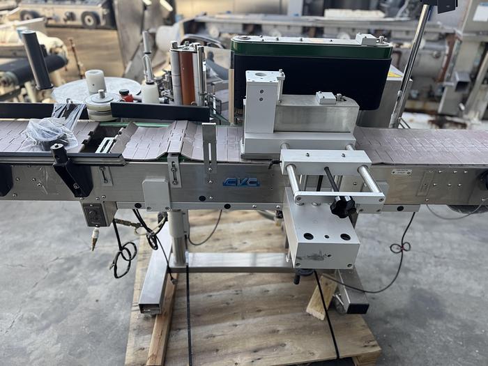 Used CVC310E10 Labeler, 10" x 60" Conveyor
