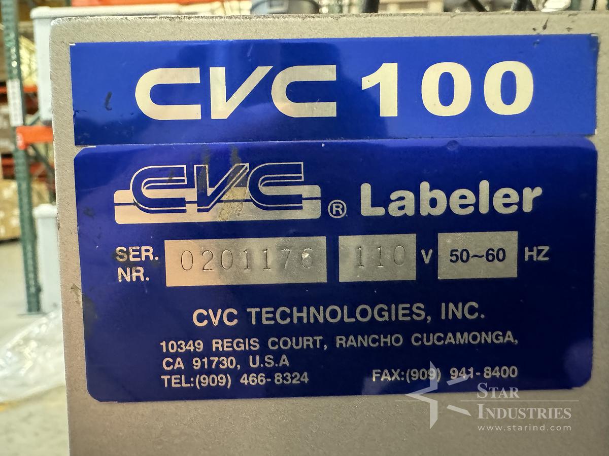 Used CVC Model 100 Labeler