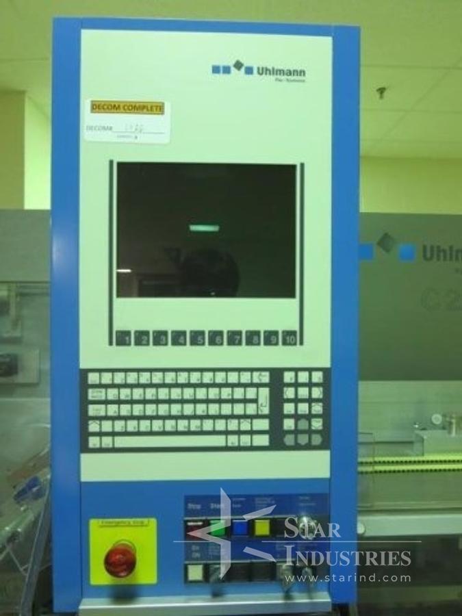 Used Uhlmann UPS4 Blister Line with Uhlmann C2205 Pac Cartoner