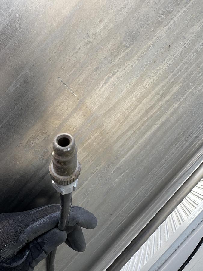 Used Bohle Bin, Stainless Steel