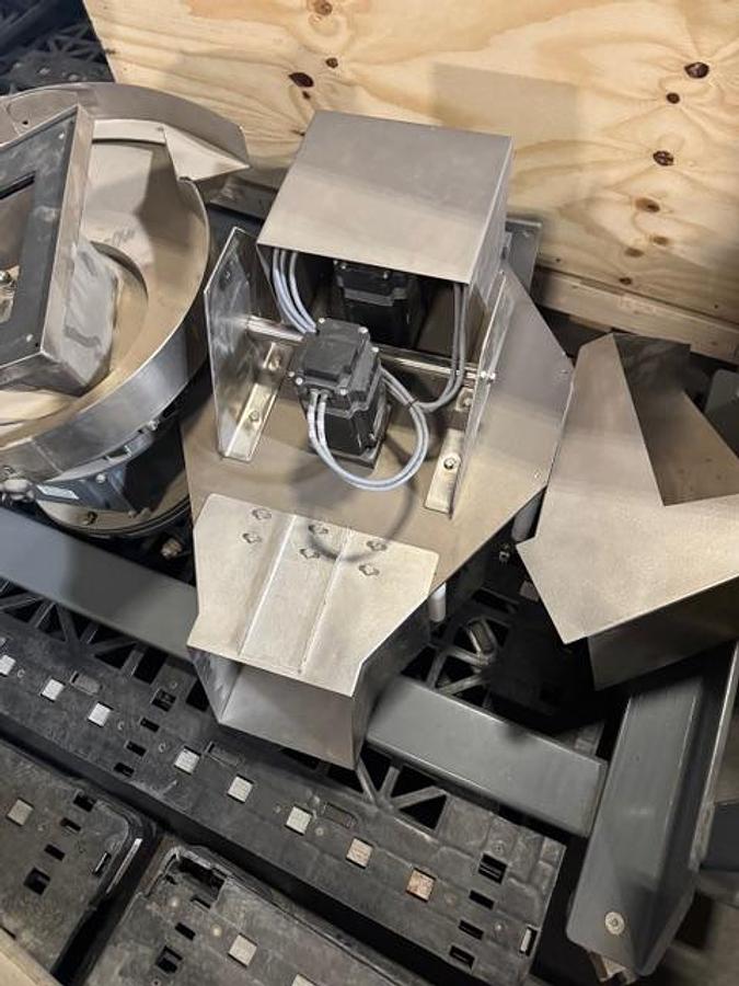 Used Scoop Dropper System w/Hopper elevator Bowl Optics