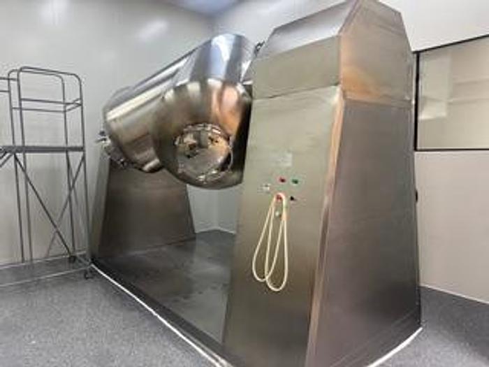 Used Mixer, V-Blender, 3,000 Liter, V-Series Powder Mixer