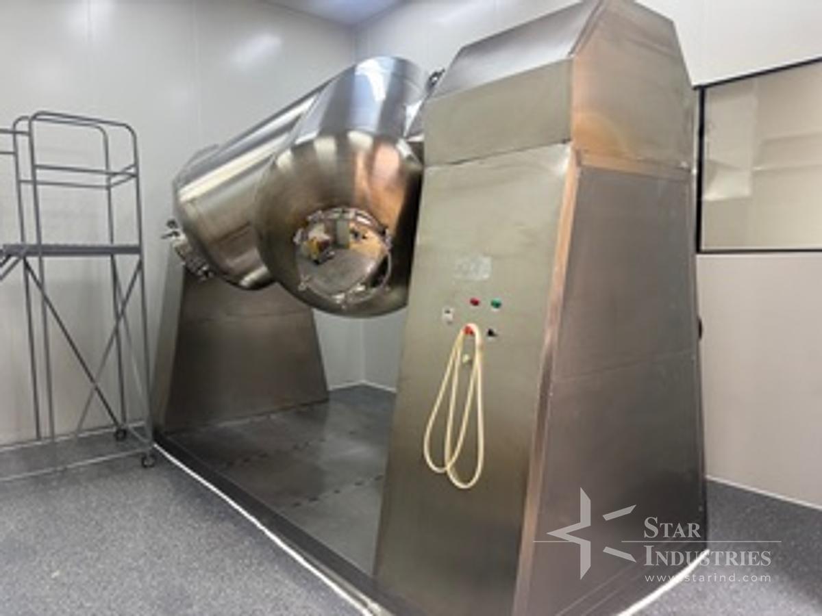 Used Mixer, V-Blender, 3,000 Liter, V-Series Powder Mixer