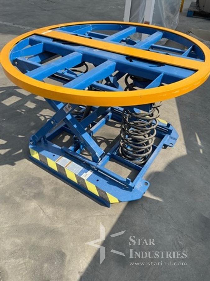 Used 44" diameter Global Industrial Pallet Lifter