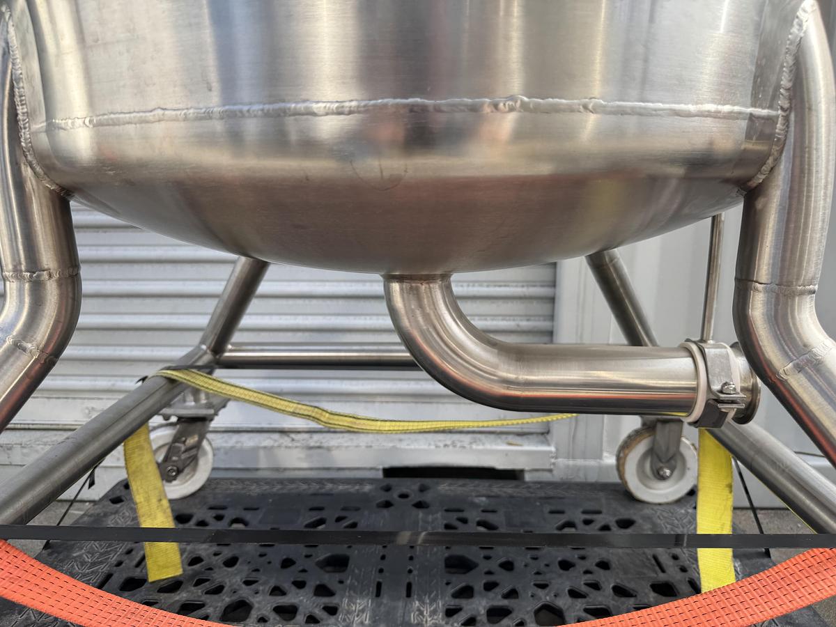 Used 77 Gallon SS tank with Lid