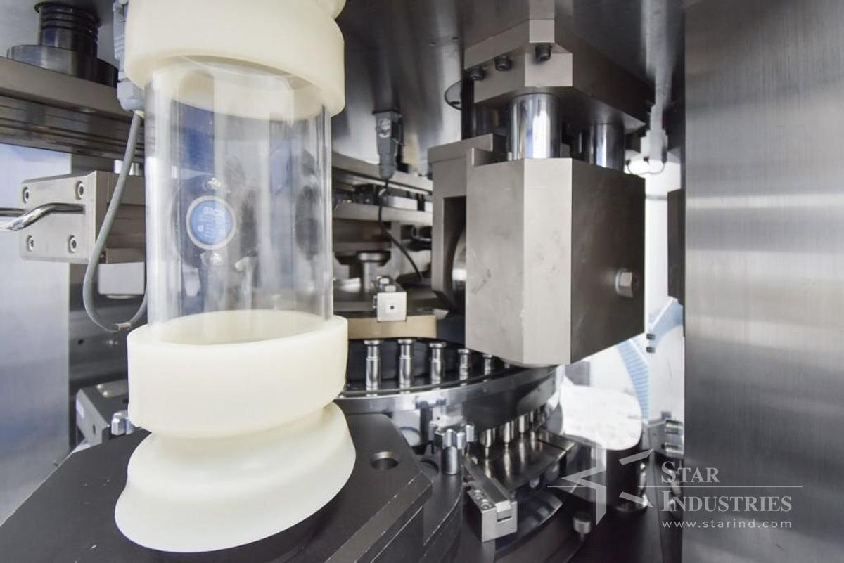 Used PR3000 Double Sided Rotary Tablet Press Model: PR3000