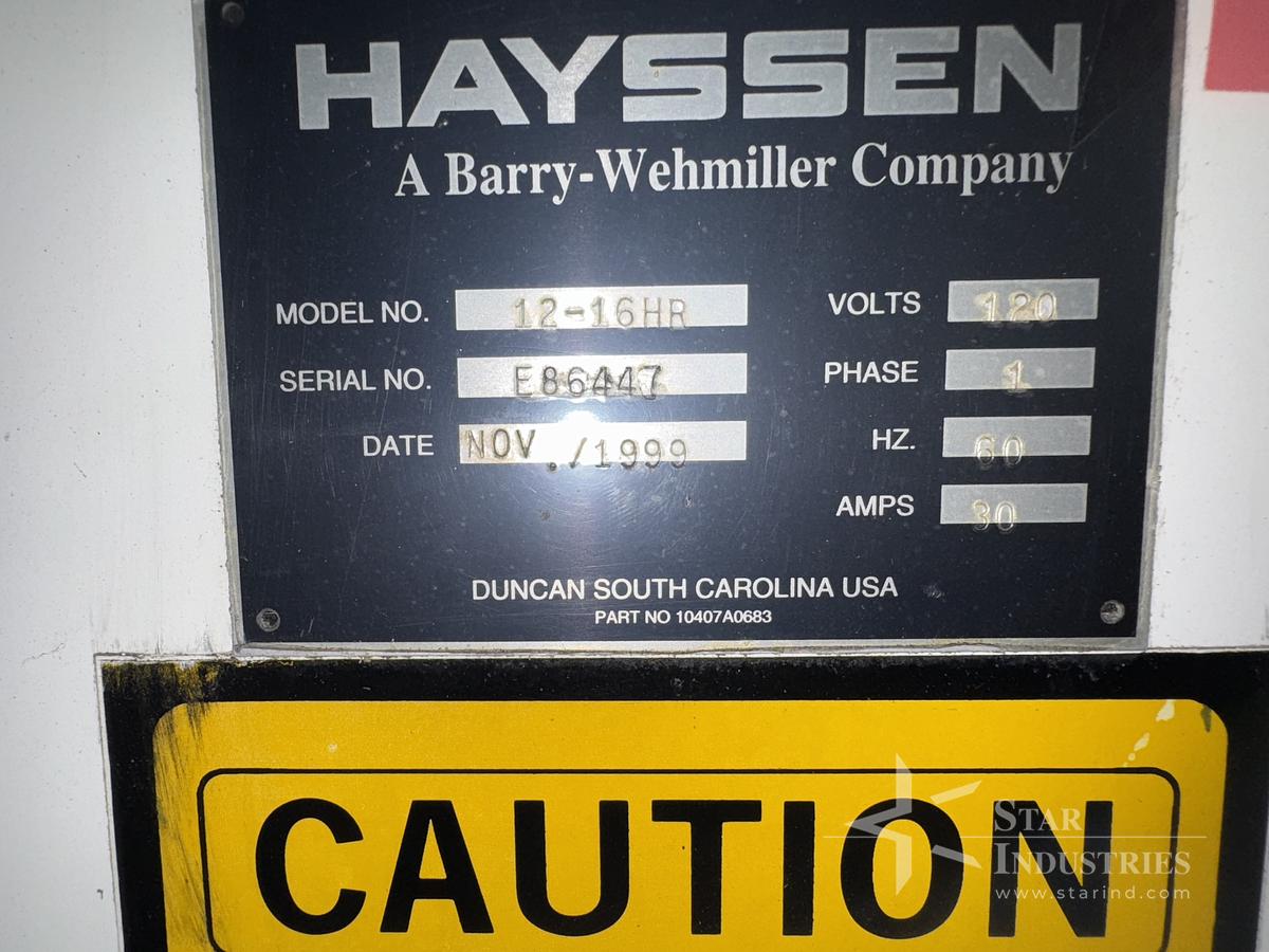 Used Hayssen Model EDGE Polyseal Bagger