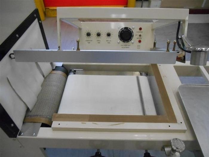 Used Belco L Bar Sealer with heat tunnel