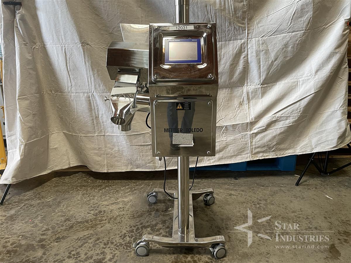Used Mettler Toledo Safeline pour-thru Metal Detector