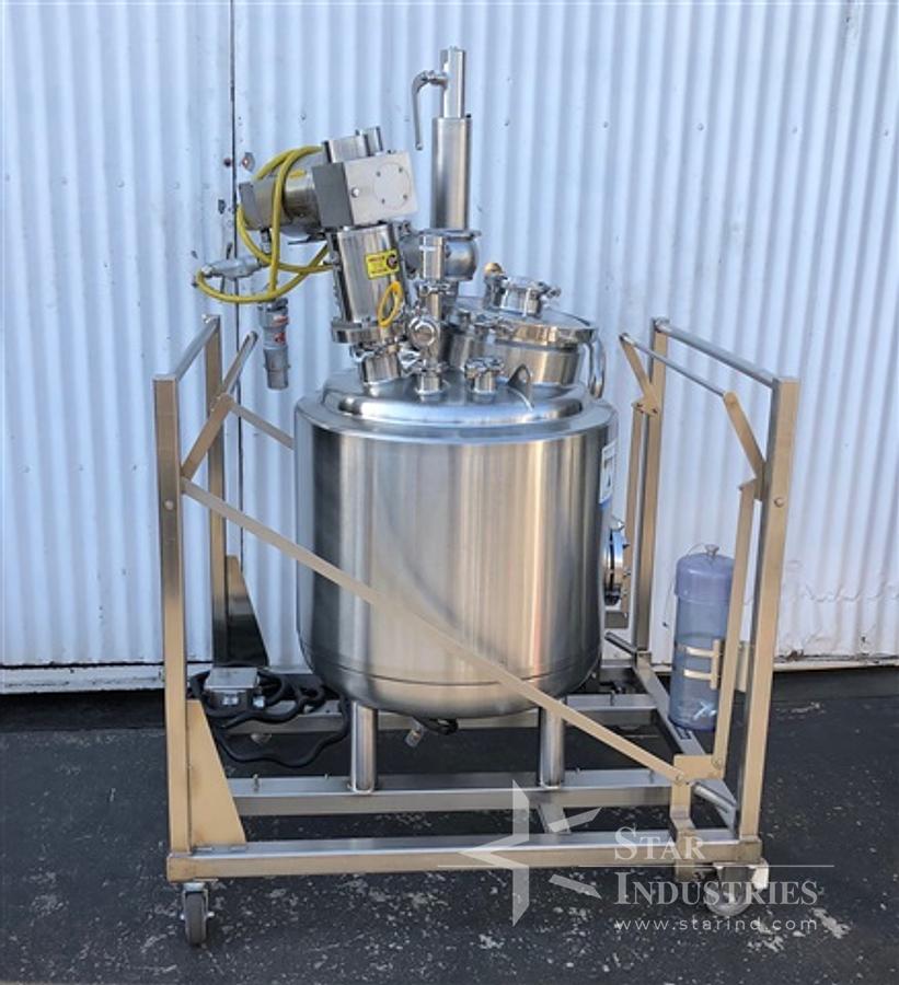 Used ITT Industries 40 Gallon Stainless Steel Reactor