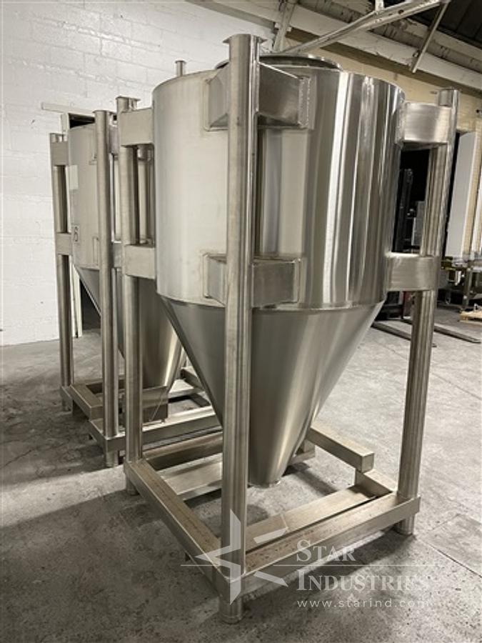 Used Zanchetta Canguro Bin Blender, Model 2000 FS