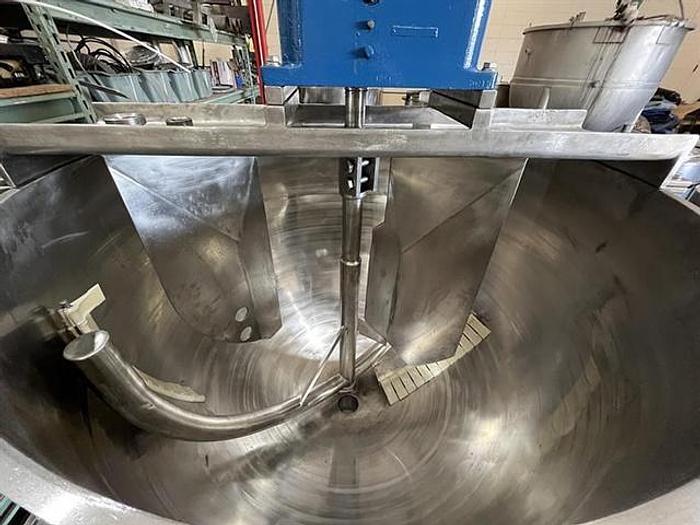 Used 200 gallon Groen Kettle with single motion sweep agitator