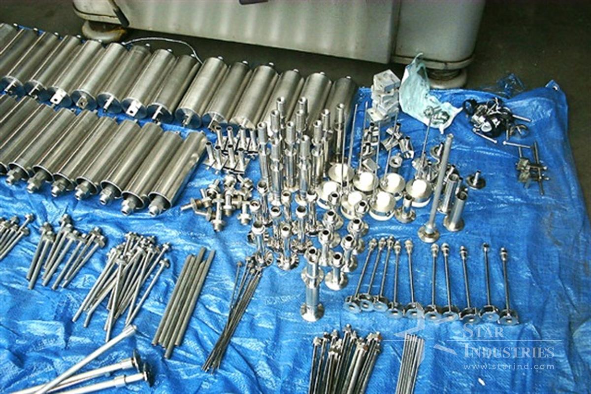 Used COZZOLI PISTON FILLER MODEL 840 CHANGE PARTS