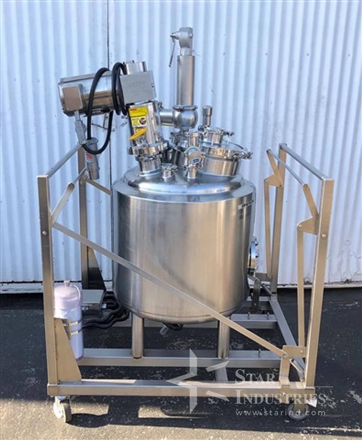 Used ITT Industries 40 Gallon Stainless Steel Reactor