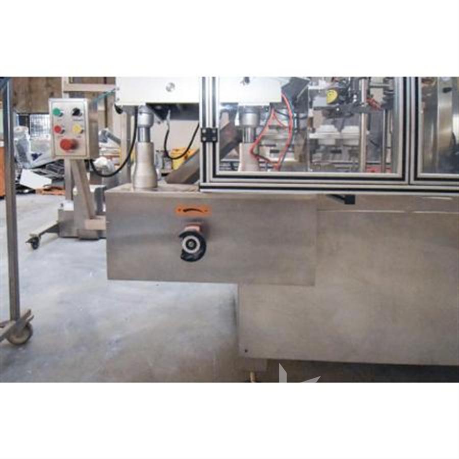 Used GF-400 Tube Filler/Sealer, rated 30-70 per minute
