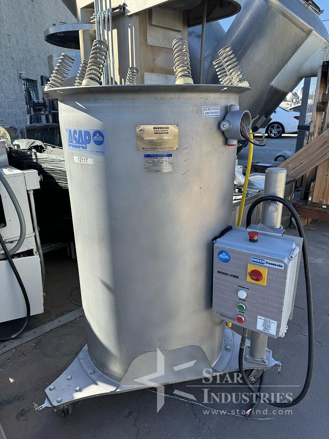 Used Sweco Basic Vibe Separator Base