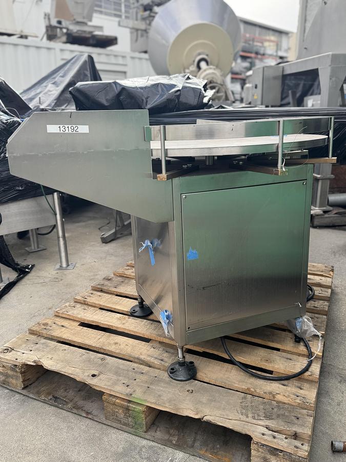 Used Stainless Steel 32" Turn Table