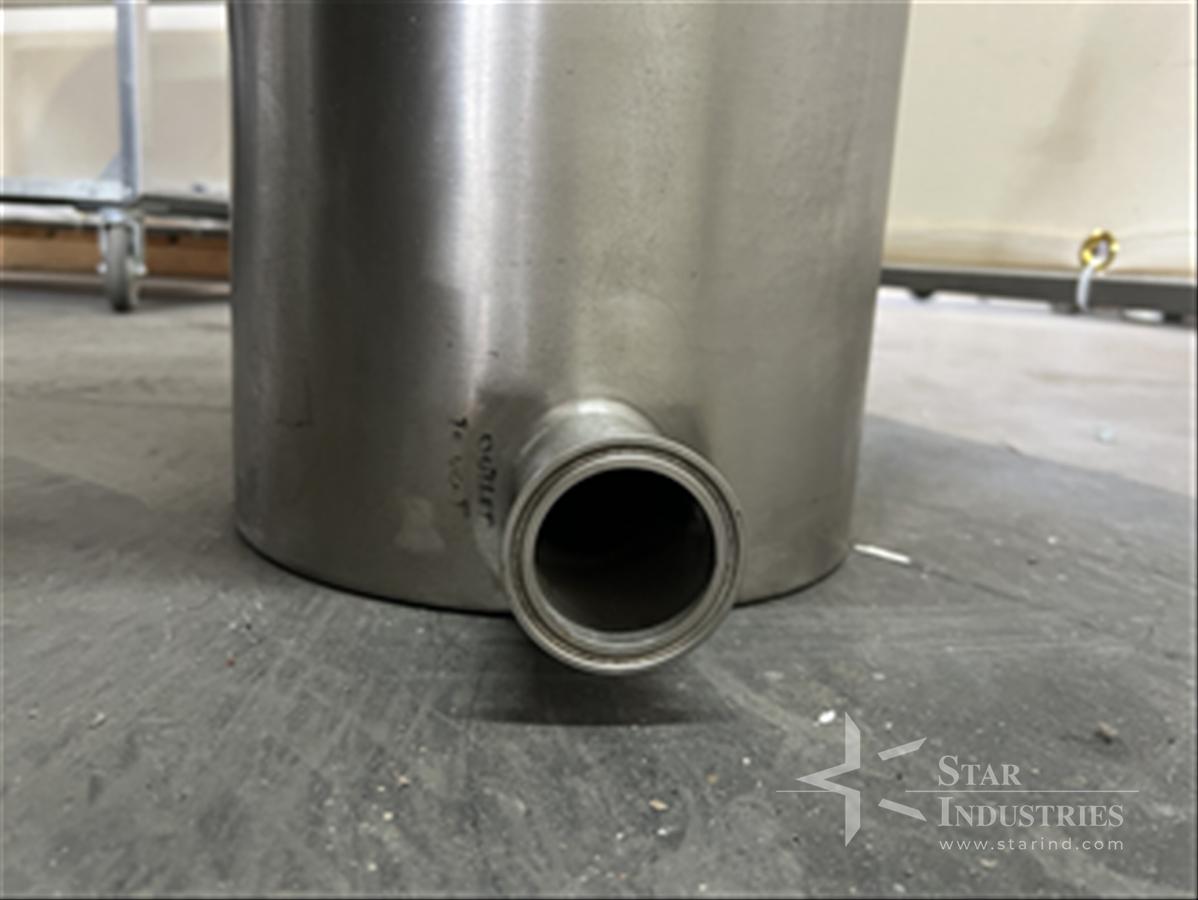 Used Stainless Steel Tank w/ 2 Ports