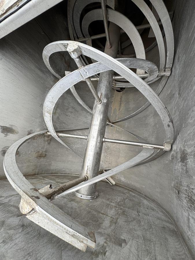 Used Ribbon Blender, approx. 65 cu. ft. S.S. 