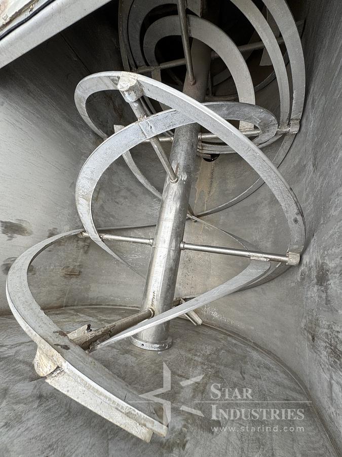 Used Ribbon Blender, approx. 65 cu. ft. S.S.