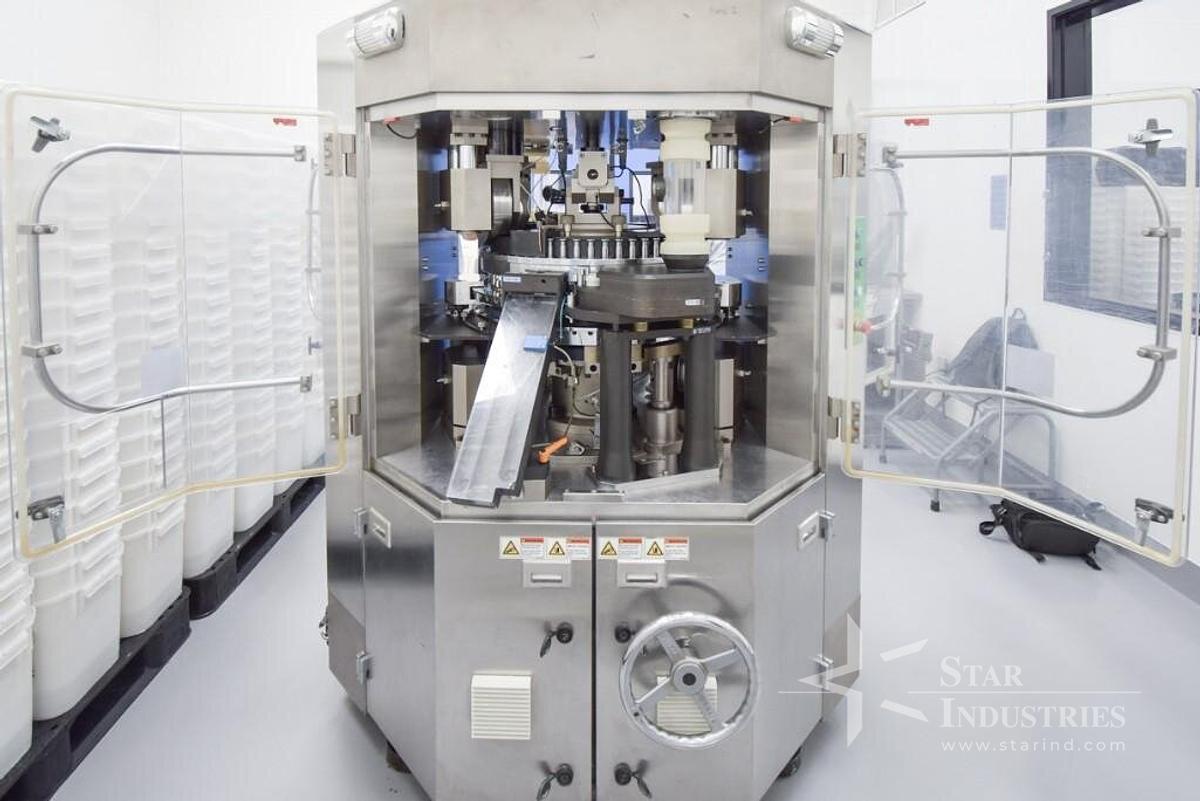 Used PR3000 Double Sided Rotary Tablet Press Model: PR3000