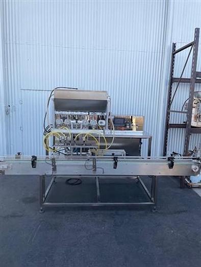 Used AlphaPack 6 Piston Liquid Filler