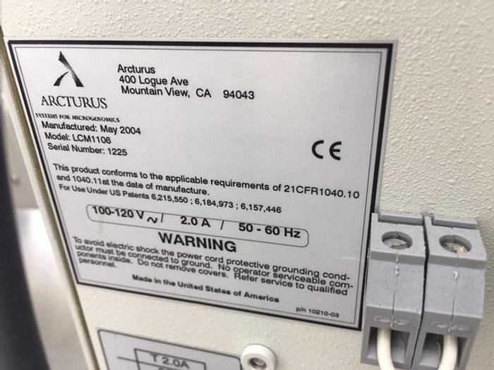 Used Arcturus/Olympus PixCell IIe Microscope
